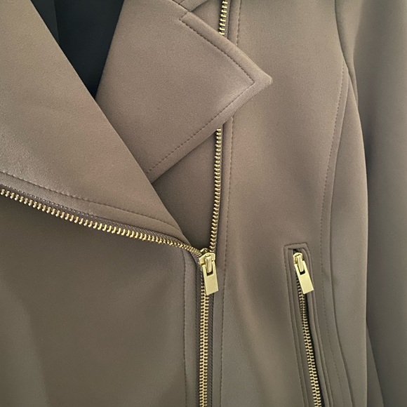 Women’s Express dressy military style jacket with gold accents in green size M - Picture 9 of 12